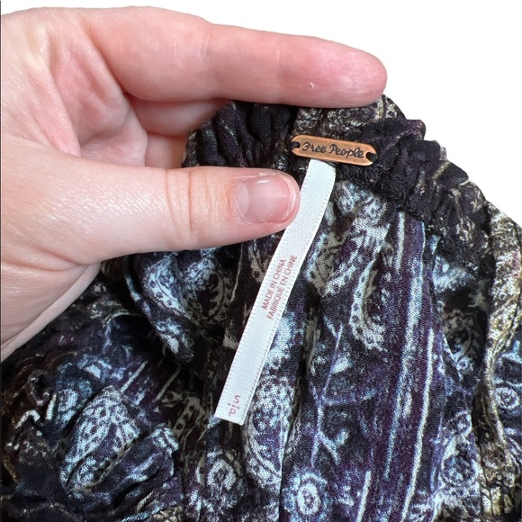 Free People So Divine Off the Shoulder Romper - Picture 11 of 12